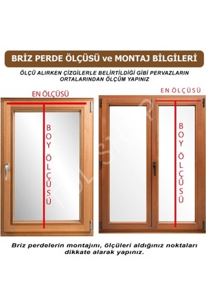 BRİZ PERDE ÖLÇÜ ALMA